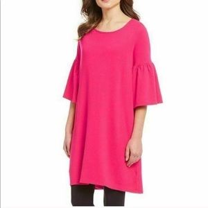 bryn walker pink bamboo cotton comfort dress